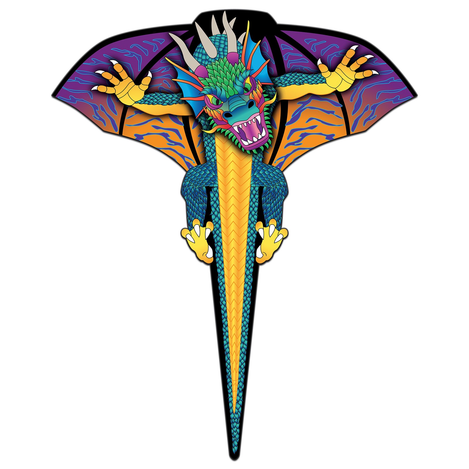 X-Kites & WindNSun SuperSize Dragon Kite X-72228