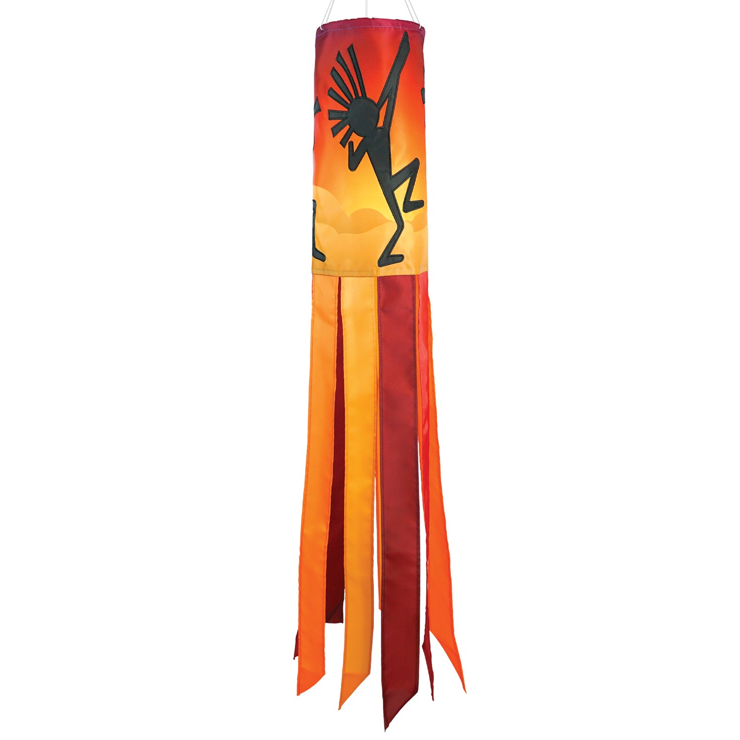In the Breeze Dancing Kokopelli 40" Inspiration Windsock™ 5233