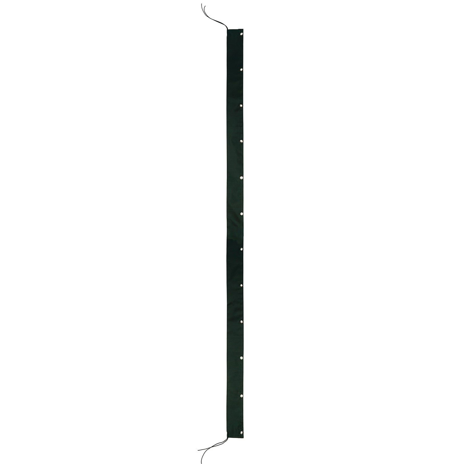 In the Breeze Black 8-foot Pole Sleeve with Grommets 4565