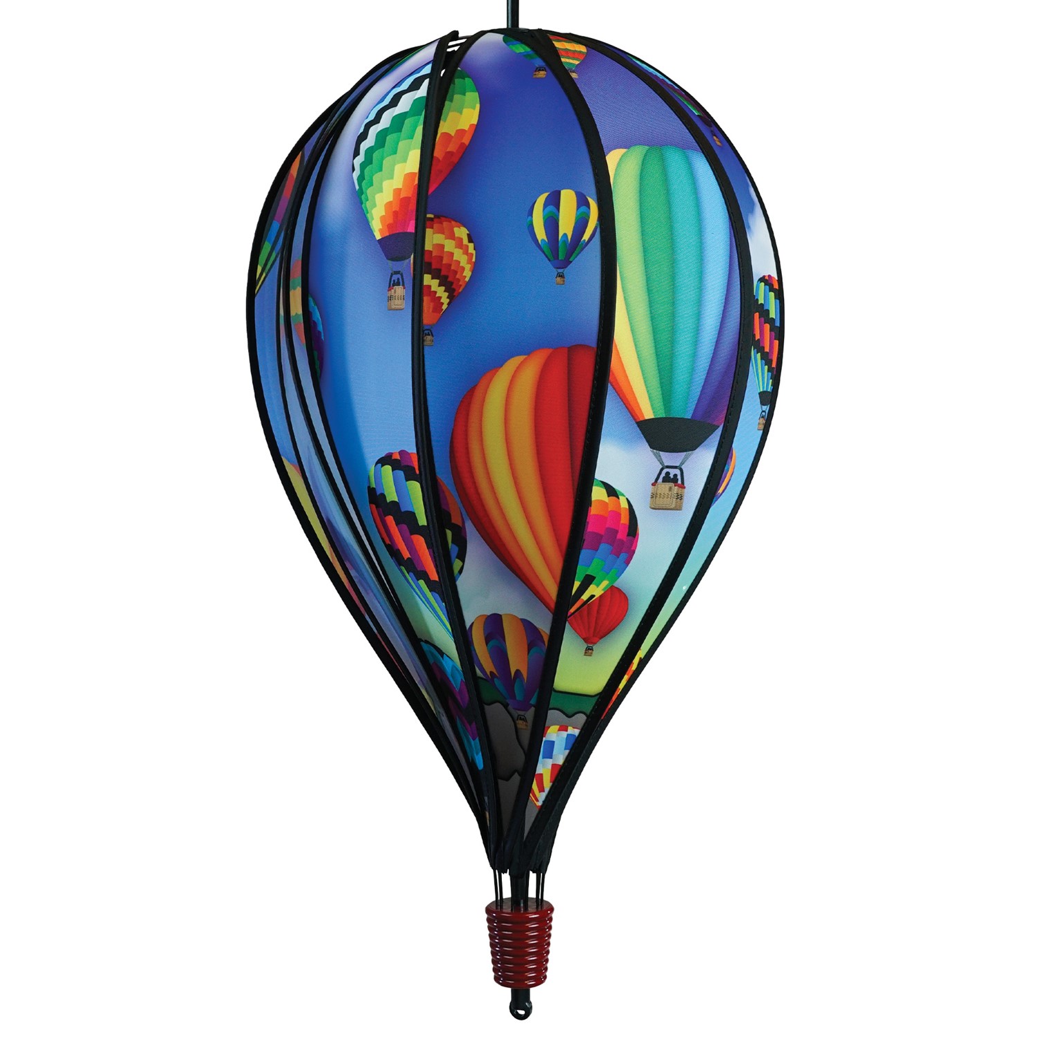 In the Breeze Balloon Fest 10-Panel Hot Air Balloon Spinner 0971
