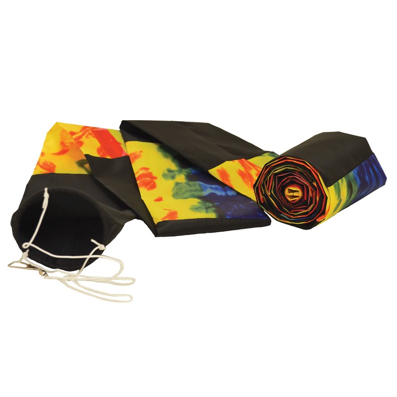 In the Breeze 20' Tie Dye & Black Tube Tail 3083