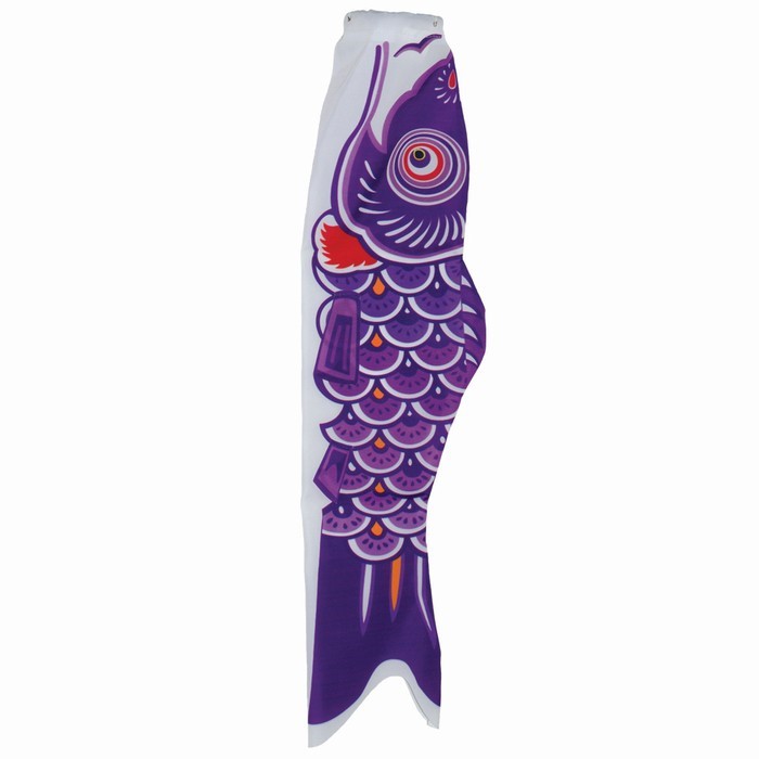 In the Breeze 24" Purple Koi 4781