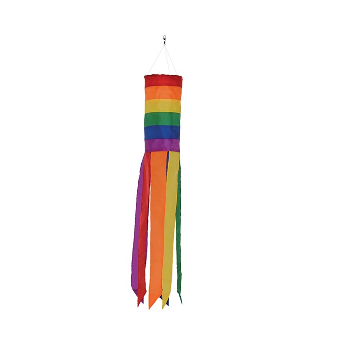 In the Breeze Rainbow Column 24" Windsock 4846