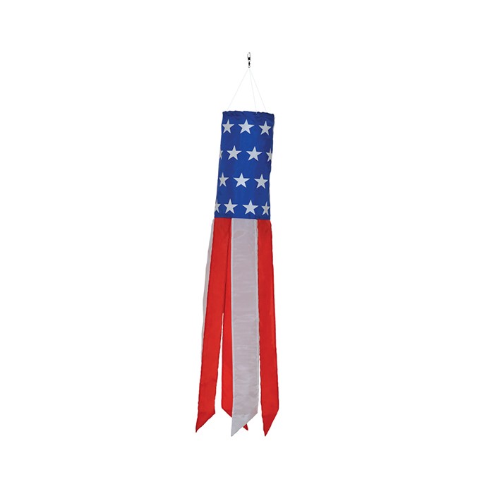 In the Breeze Stars & Stripes 24" Windsock 4850