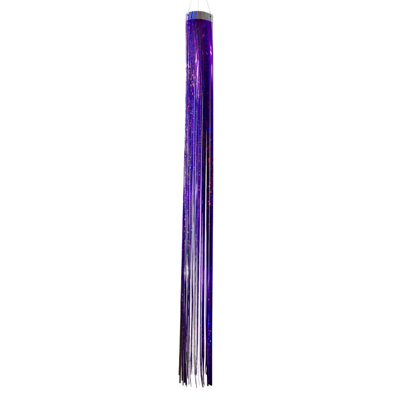 In the Breeze Purple 51" Mylar Windsock 9056