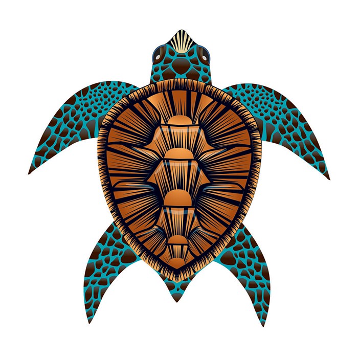 X-Kites & WindNSun Sea Turtle SeaLife Kite X-70901