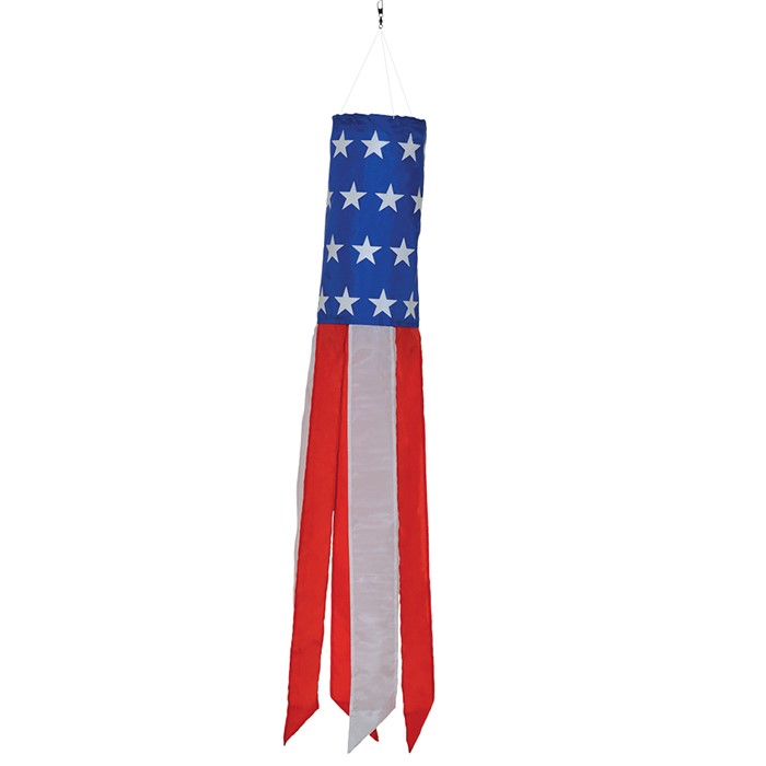 In the Breeze Stars & Stripes 50" Windsock 4929