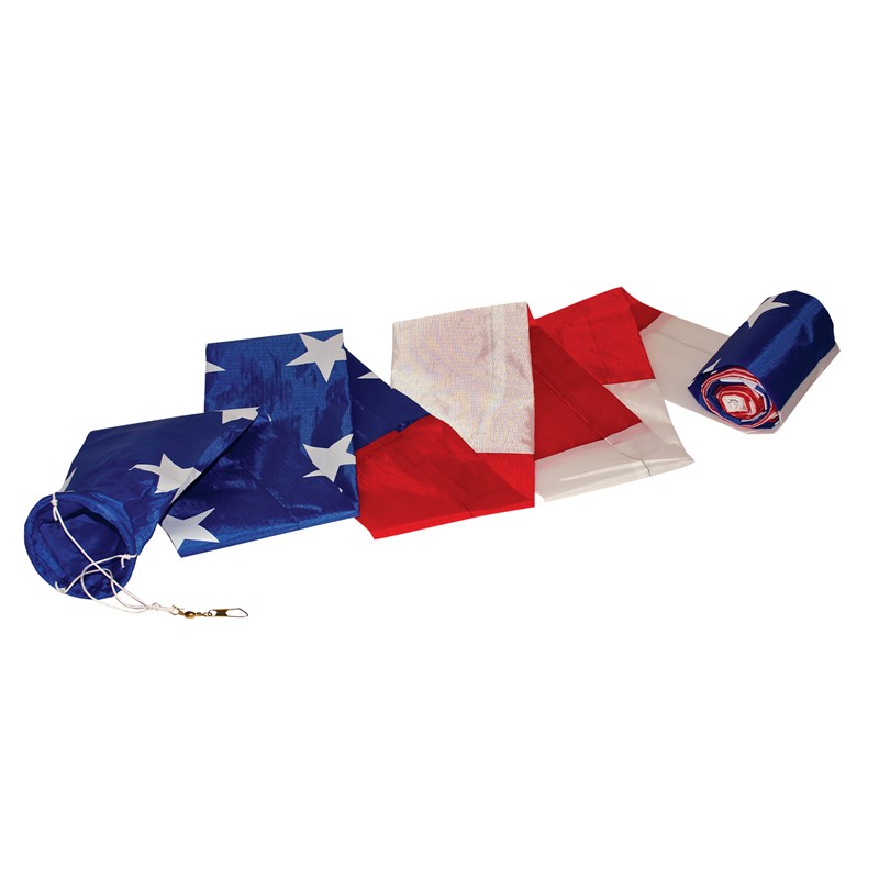 20' Patriotic Tube Tail | In the Breeze  | Wholesale Garden Décor and Kites
