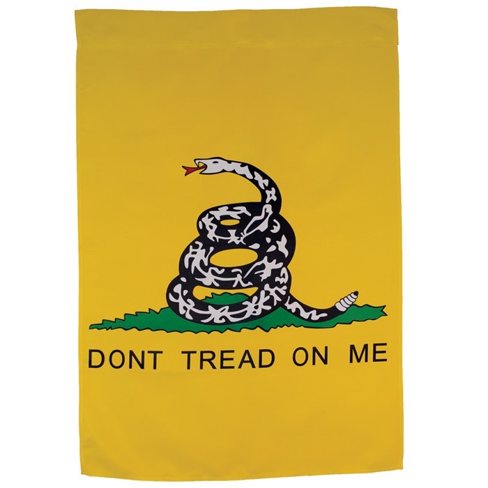 In the Breeze Dont Tread on Me Lustre House Banner 4384