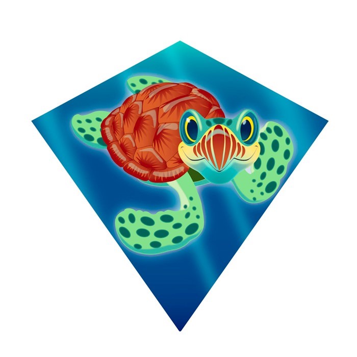 X-Kites & WindNSun Sea Turtle MiniDiamond X-70254