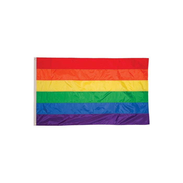 In the Breeze Rainbow 2x3 Grommet Flag 3700