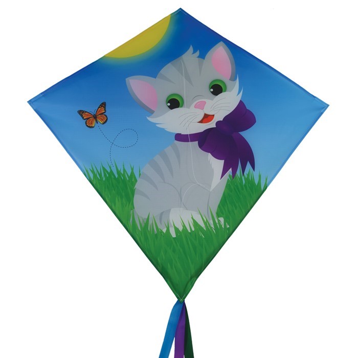 In the Breeze Kitten 30" Diamond Kite (Optimized for Shipping) 3278