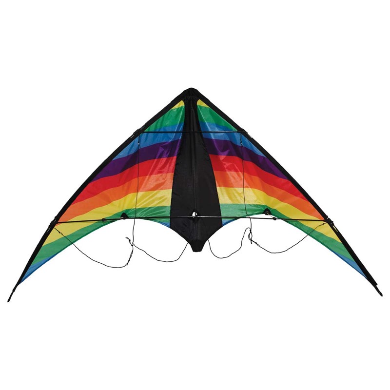 In the Breeze Rainbow Stripe Stunt Kite (Optimized for Shipping) 3310