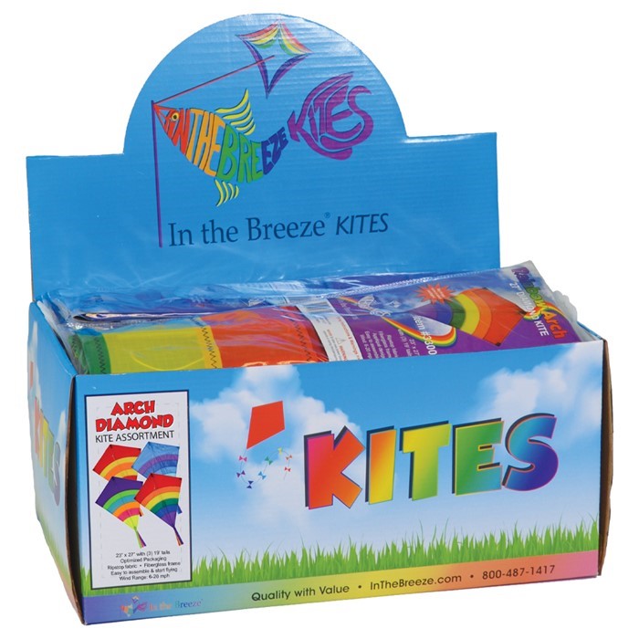 In the Breeze Arch Diamond Kite 28PC Display 3311