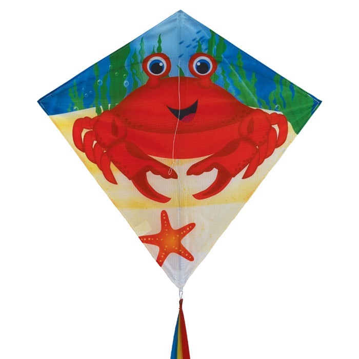 In the Breeze Crab 30" Diamond Kite (Optimized for Shipping) 3290