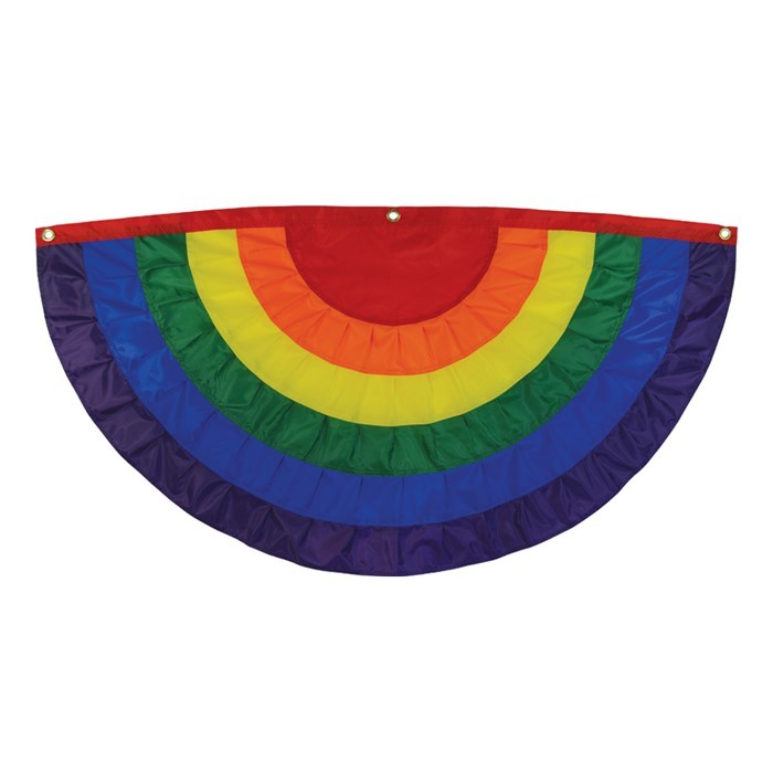 In the Breeze Rainbow Ruffle Bunting 3706