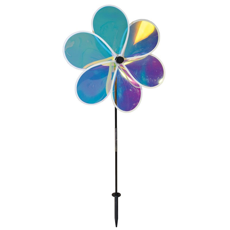 In the Breeze 19" Iridescent Flower Spinner 2668