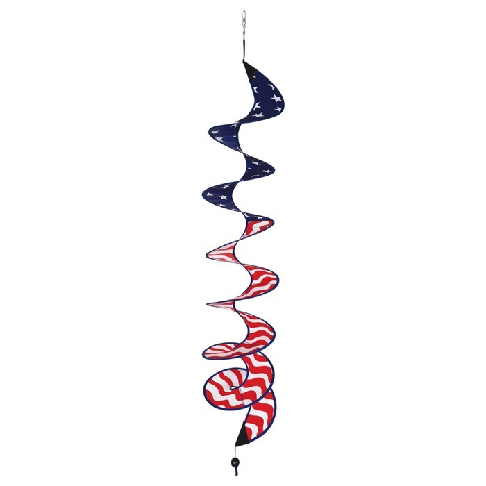 In the Breeze 48" Stars and Stripes Curlie 5176