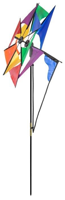 Wind Fairys Rainbow Glasshouse Ground Spinner WF-70210