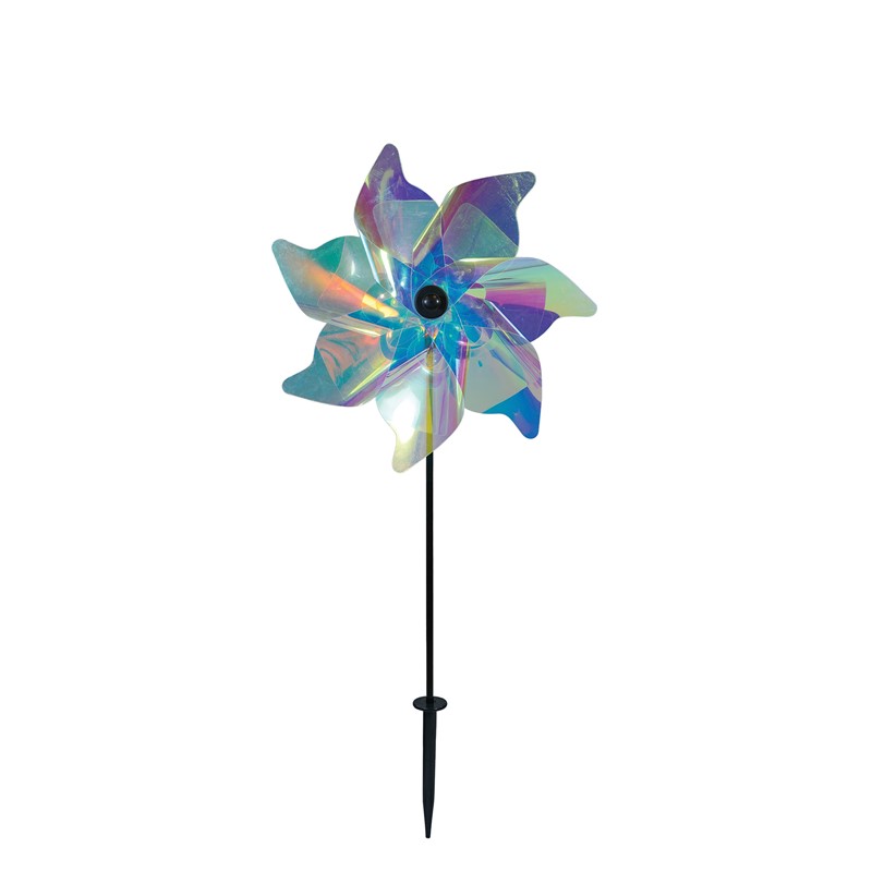 In the Breeze 12" Iridescent Pinwheel Spinner 2623