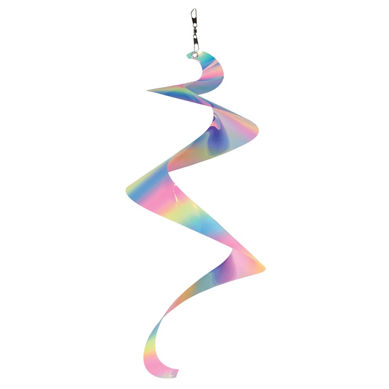 In the Breeze 30" Striped Iridescent Twister Tail 9159