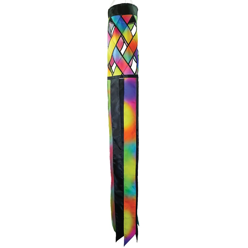 In the Breeze Jewel Diagonal Weave 60" Windsock 5216