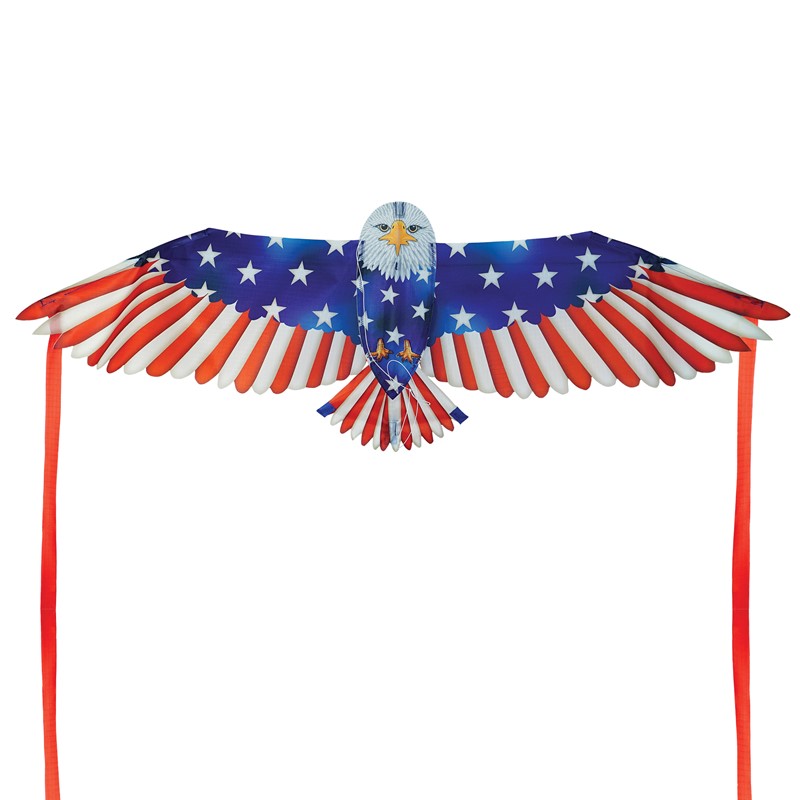 In the Breeze 40" Patriotic Bald Eagle Bitty Bird Kite 3517