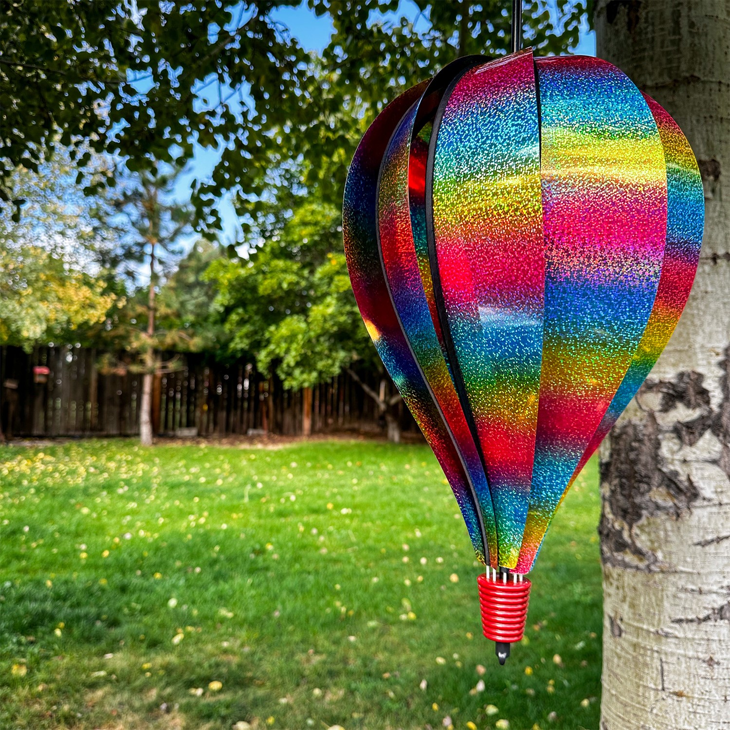Rainbow Whirl 10 Panel Hot Air Balloon | In the Breeze | Wholesale