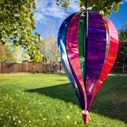 In the Breeze Jumbo Rainbow Glitter 8 Panel Hot Air Balloon 1087 View 2