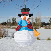 In the Breeze Snowman Wind Friend 1147 View 2