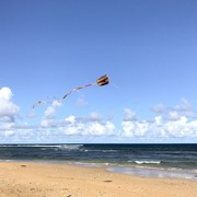 In the Breeze Tie Dye Pouch Parafoil Kite 2984 View 2