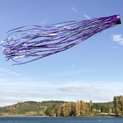 In the Breeze Purple 51" Mylar Windsock 9056 View 2