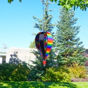 In the Breeze Rainbow Stripe Next Generation 8-Panel Hot Air Balloon 1098 View 2