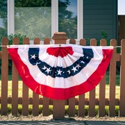 In the Breeze Pleated Fan Patriotic Bunting, 2' x 4' 3671 View 2