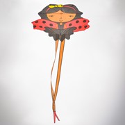 In the Breeze Ladybug Wings Girl Kite 3128 View 2