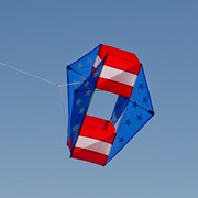 In the Breeze Stars & Stripes Winged Box Kite 3146 View 2