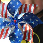 In the Breeze Stars and Stripes Pinwheel - 8 PC 2749 View 2
