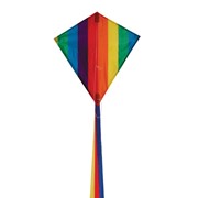 In the Breeze Rainbow Stripe 18" Diamond Kite 36 PC POP Display 3191-D View 2