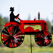 In the Breeze 24" Red Tractor Spinner 2507 View 2