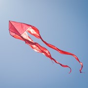 In the Breeze Red 77" Wave Delta Kite 3225 View 2