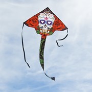 In the Breeze Sugar Skull 45" Fly-Hi Kite 3232 View 2