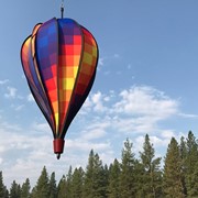 In the Breeze Rainbow Pixel 10 Panel Hot Air Balloon 0998 View 2