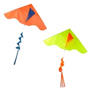 In the Breeze Colorblock Delta Kite with Twister Tail 24 PC Display 3255 View 2
