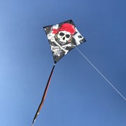In the Breeze Smokin' Pirate 30" Diamond Kite (Optimized for Shipping) 3256 View 2
