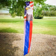 In the Breeze Patriot Eagle 30" Windsock 5053 View 2