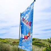 In the Breeze Pivoting House Banner Pole 4582 View 2