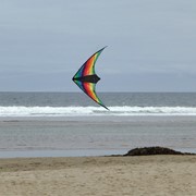 In the Breeze Rainbow Stripe Stunt Kite (Optimized for Shipping) 3310 View 2