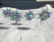 In the Breeze 8" Snowflake Pinwheels - 8 PC Assortment 2690 View 2