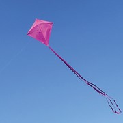 In the Breeze Grape Colorfly 30" Diamond Kite (Optimized for Shipping) 3295 View 2