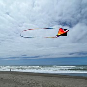 In the Breeze 20' Continuous Kite Tail - Tie Dye 3442 View 2